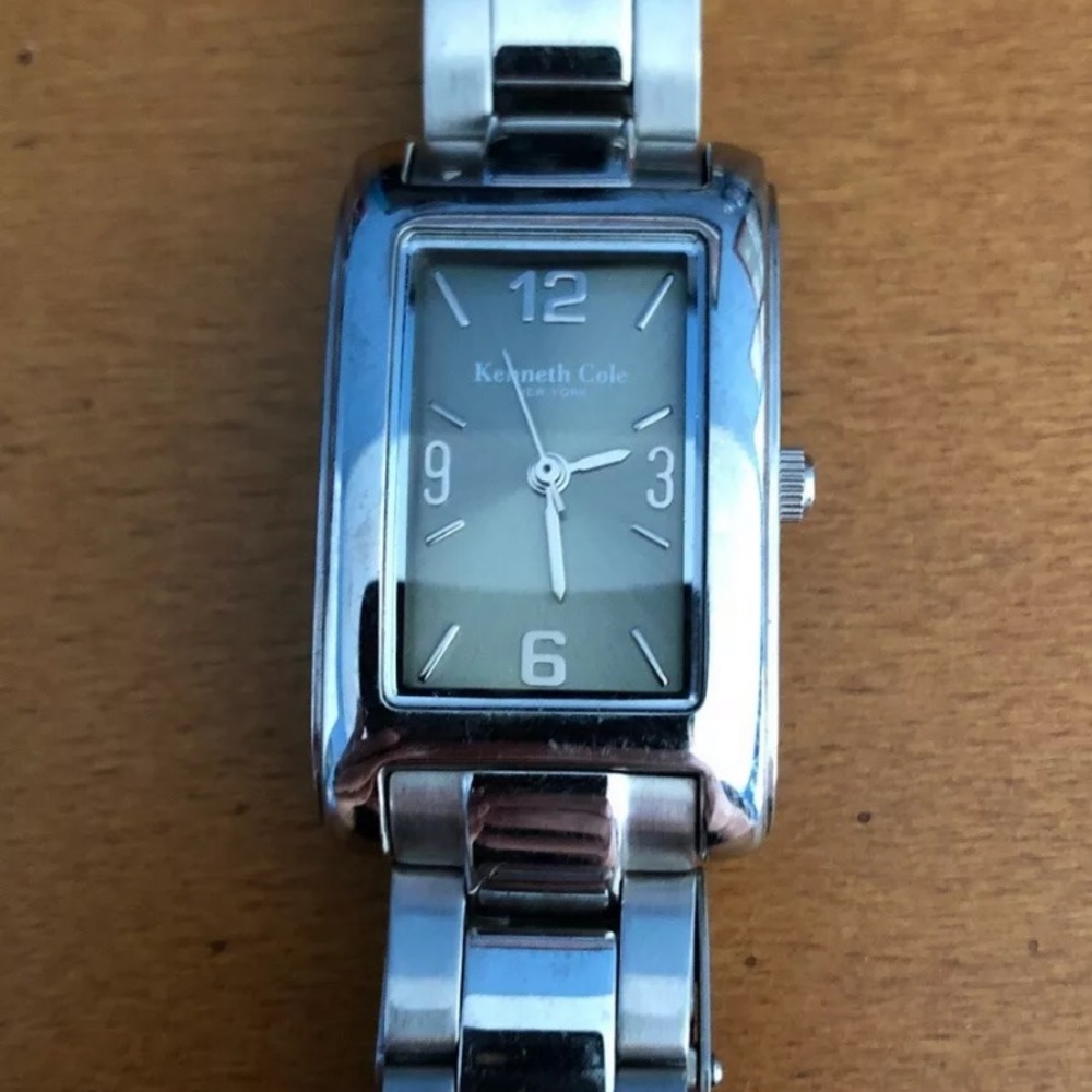 Stainless steel New York Kenneth Cole Wristwatch